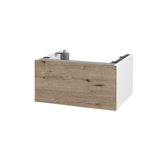 Doplnková skrinka pod dosku DSD SZZ1 60 (výška 30 cm)  - N01 Biela lesk - D23 Herkules - Ne