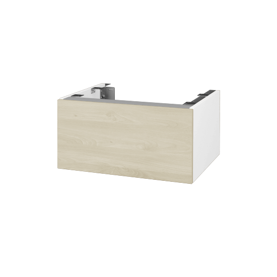 Doplnková skrinka pod dosku DSD SZZ1 60 (výška 30 cm)  - N01 Biela lesk - D24 Ohio - Ne