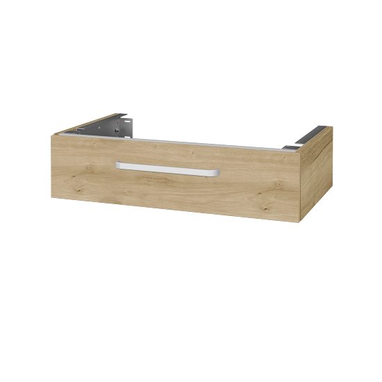 Doplnková skrinka pod dosku DSD SZZ 80 (výška 20 cm)  - D26 Ontario - Úchytka T01 - D22 Karamel - Ne