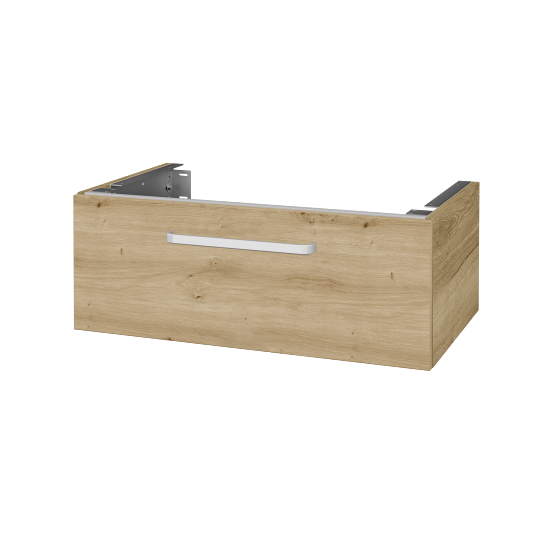Doplnková skrinka pod dosku DSD SZZ1 80 (výška 30 cm)  - D26 Ontario - Úchytka T01 - D22 Karamel - Ne