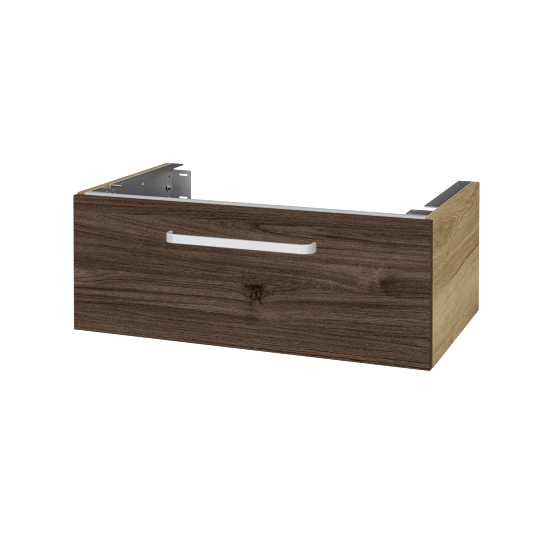 Doplnková skrinka pod dosku DSD SZZ1 80 (výška 30 cm)  - D26 Ontario - Úchytka T01 - D25 Teak - Ne