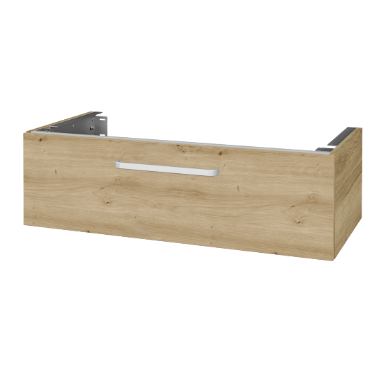 Doplnková skrinka pod dosku DSD SZZ1 100 (výška 30 cm)  - D26 Ontario - Úchytka T01 - D22 Karamel - Ne