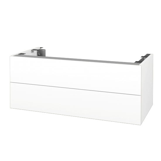 Doplnková skrinka pod dosku DSD SZZ2 100 (výška 40 cm)  - N01 Biela lesk - L01 Biela vysoký lesk - Ne