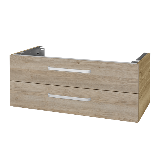 Doplnková skrinka pod dosku DSD SZZ2 100 (výška 40 cm)  - D26 Ontario - Úchytka T01 - D17 Colorado - Ne