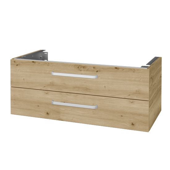 Doplnková skrinka pod dosku DSD SZZ2 100 (výška 40 cm)  - D26 Ontario - Úchytka T01 - D22 Karamel - Ne