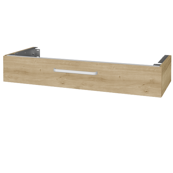 Doplnková skrinka pod dosku DSD SZZ 120 (výška 20 cm)  - D26 Ontario - Úchytka T01 - D22 Karamel - Ne