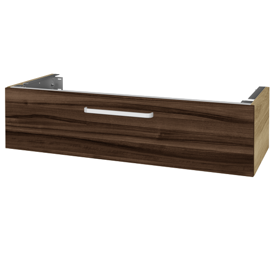 Doplnková skrinka pod dosku DSD SZZ1 120 (výška 30 cm)  - D26 Ontario - Úchytka T01 - D06 Orech - Ne