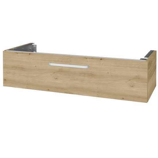 Doplnková skrinka pod dosku DSD SZZ1 120 (výška 30 cm)  - D26 Ontario - Úchytka T01 - D22 Karamel - Ne