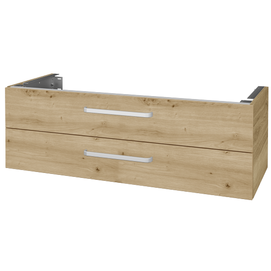 Doplnková skrinka pod dosku DSD SZZ2 120 (výška 40 cm)  - D26 Ontario - Úchytka T01 - D22 Karamel - Ne