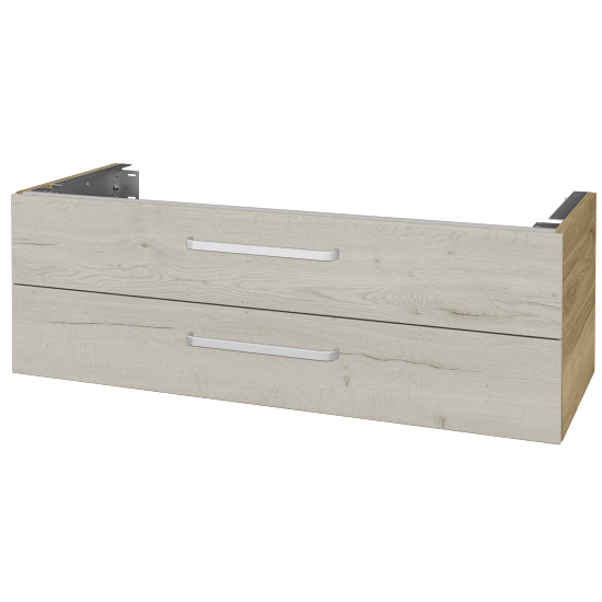 Doplnková skrinka pod dosku DSD SZZ2 120 (výška 40 cm)  - D26 Ontario - Úchytka T01 - D28 Alberta - Ne