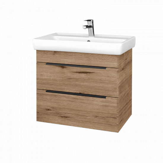 Umývadlová skrinka BENEFIT SZZ2 70 (umývadlo Q)  - D23 Herkules - Úchytka T07 - D23 Herkules