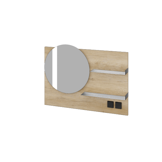 Zrkadlo INVENCE ZCOPE 90  - D15 Nebraska