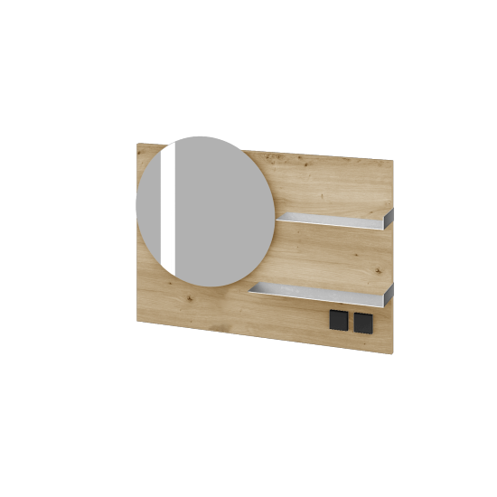 Zrkadlo INVENCE ZCOPE 90  - D22 Karamel