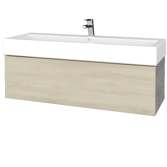 Umývadlová skrinka VARIANTE SZZ 120 pre úmyvadlo Duravit Vero - D01 Betón - D24 Ohio