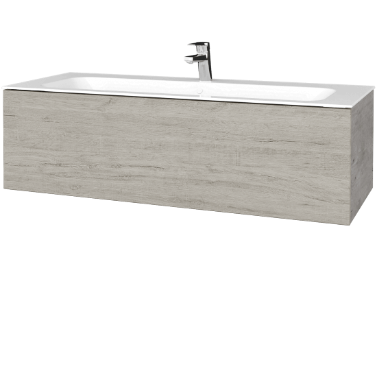 Umývadlová skrinka VARIANTE SZZ 120 pre úmyvadlo Finon - D01 Betón - D05 Oregon