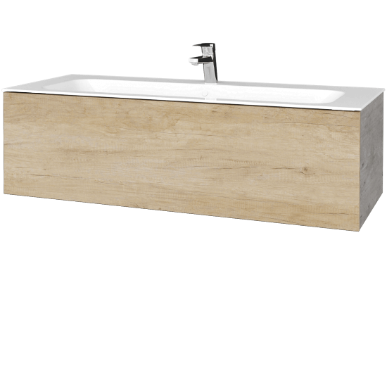 Umývadlová skrinka VARIANTE SZZ 120 pre úmyvadlo Finon - D01 Betón - D15 Nebraska