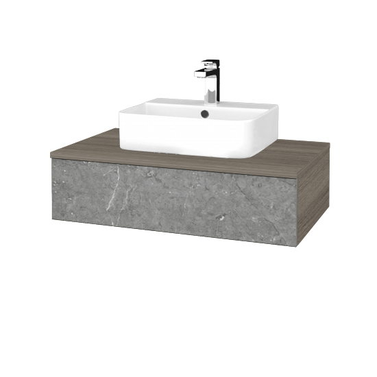 Kúpeľňová skrinka MODULE SZZ 80 umývadlo Joy 3 - D03 Cafe - D20 Galaxy - Nie