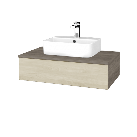 Kúpeľňová skrinka MODULE SZZ 80 umývadlo Joy 3 - D03 Cafe - D24 Ohio - Nie