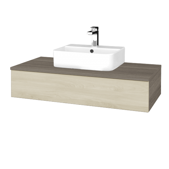 Kúpeľňová skrinka MODULE SZZ 100 umývadlo Joy 3 - D03 Cafe - D24 Ohio - Nie