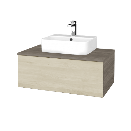 Kúpeľňová skrinka MODULE SZZ1 80 umývadlo Joy 3 - D03 Cafe - D24 Ohio - Nie