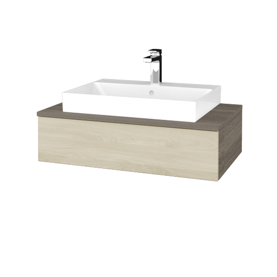 Kúpeľňová skrinka MODULE SZZ 80 umývadlo Glance - D03 Cafe - D24 Ohio - Nie