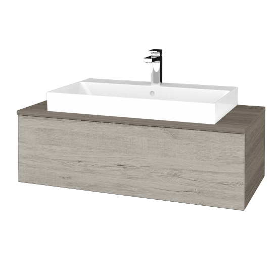 Kúpeľňová skrinka MODULE SZZ1 100 umývadlo Glance - D03 Cafe - D05 Oregon - Nie