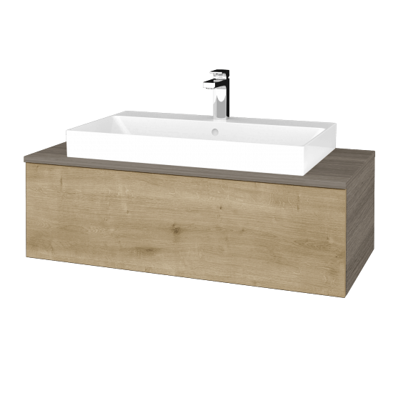 Kúpeľňová skrinka MODULE SZZ1 100 umývadlo Glance - D03 Cafe - D09 Arlington - Nie