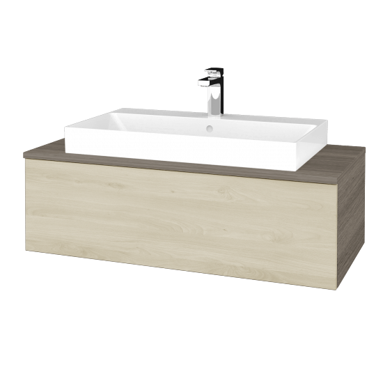 Kúpeľňová skrinka MODULE SZZ1 100 umývadlo Glance - D03 Cafe - D24 Ohio - Nie