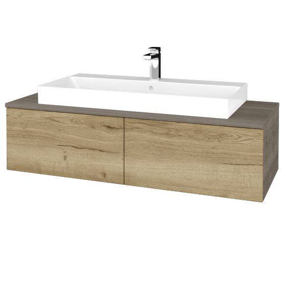 Kúpeľňová skrinka MODULE SZZ12 120 umývadlo Glance - D03 Cafe - D26 Ontario - Nie