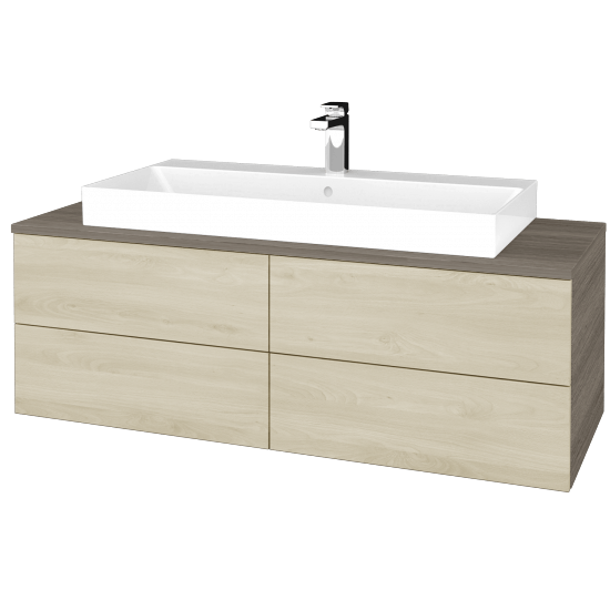 Kúpeľňová skrinka MODULE SZZ4 120 umývadlo Glance - D03 Cafe - D24 Ohio - Nie