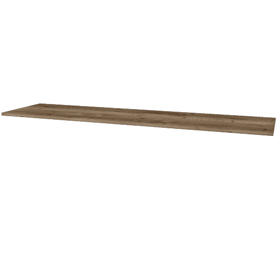 Odkladacia doska ODD 180 (hr. 18 mm)  - D21 Tobacco