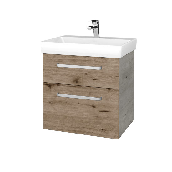 Kúpeľňová skrinka PROJECT SZZ2 60  - D01 Betón - Úchytka T01 - D23 Herkules