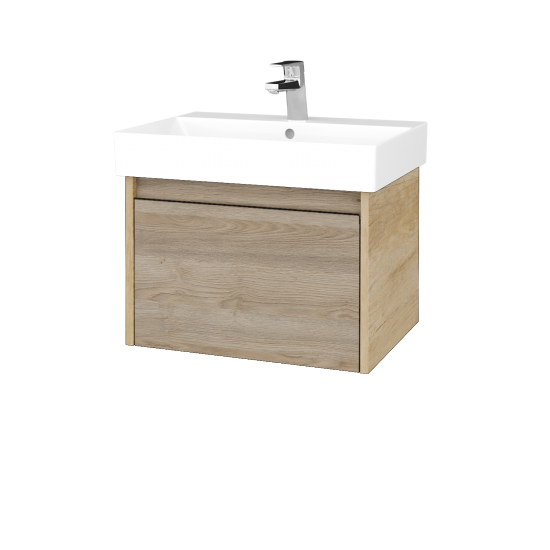 Umývadloá skrinka BONO SZZ 60 (umývadlo Glance) umývadlo Glance - D15 Nebraska - D17 Colorado