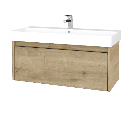 Umývadloá skrinka BONO SZZ 100 (umývadlo Glance) umývadlo Glance - D15 Nebraska - D09 Arlington