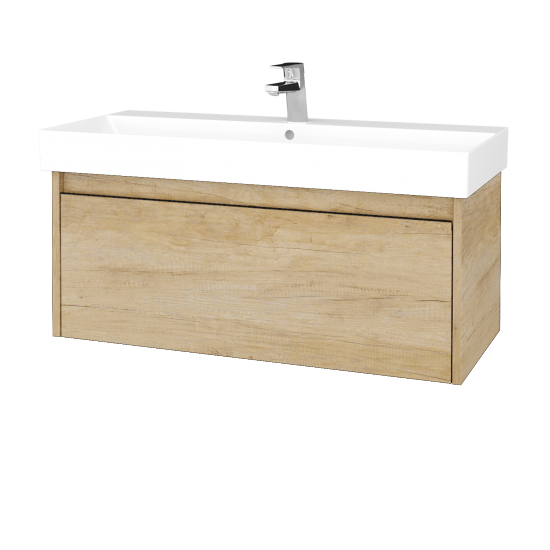 Umývadloá skrinka BONO SZZ 100 (umývadlo Glance) umývadlo Glance - D15 Nebraska - D15 Nebraska