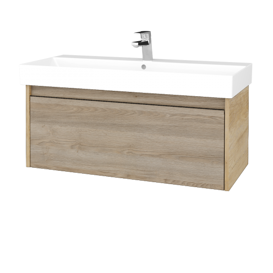 Umývadloá skrinka BONO SZZ 100 (umývadlo Glance) umývadlo Glance - D15 Nebraska - D17 Colorado