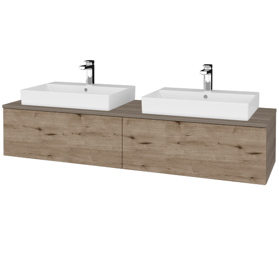 Kúpeľňová skrinka MODULE SZZ12 160 umývadlo Glance - D03 Cafe - D23 Herkules - Nie