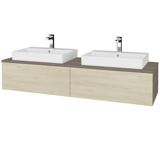 Kúpeľňová skrinka MODULE SZZ12 160 umývadlo Glance - D03 Cafe - D24 Ohio - Nie