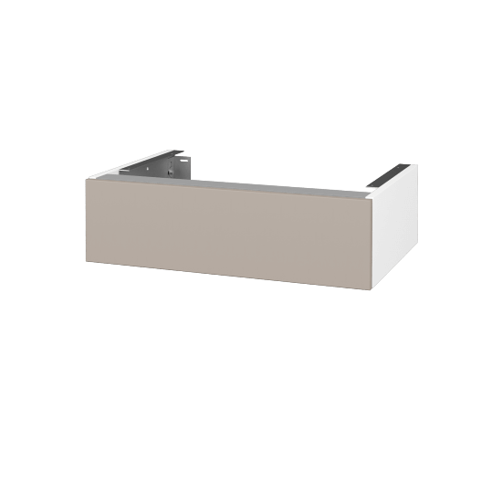 Doplnková skrinka pod dosku DSD SZZ 70 (výška 20 cm)  - N01 Biela lesk - N07 Stone - Ne