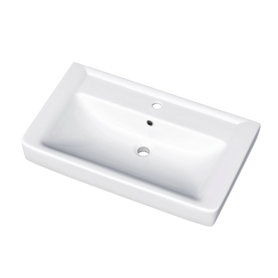 Keramické umývadlo Q 80 - biele  - 