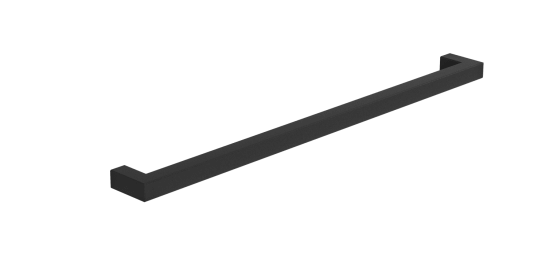 Nábytková úchytka T06 – čierny mat, 448 mm  - 