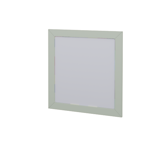 Zrkadlo ANTIK ZC 70  - M20 Mint grey mat