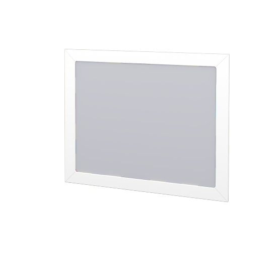 Zrkadlo ANTIK ZC 90  - M01 Biela mat