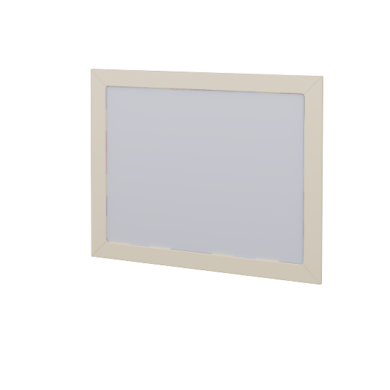 Zrkadlo ANTIK ZC 90  - L19 Cream vysoký lesk