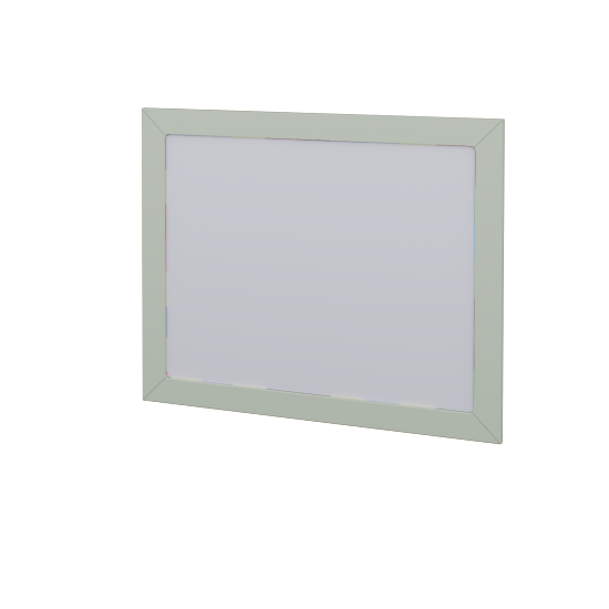 Zrkadlo ANTIK ZC 90  - L20 Mint Grey vysoký lesk