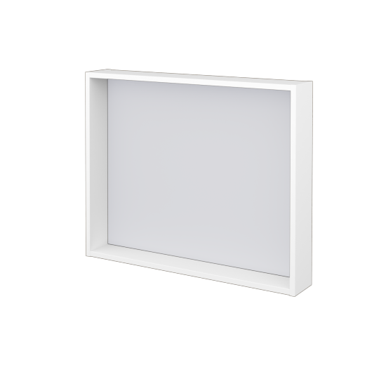 Zrkadlo THERA ZCO 80  - N01 Biela lesk