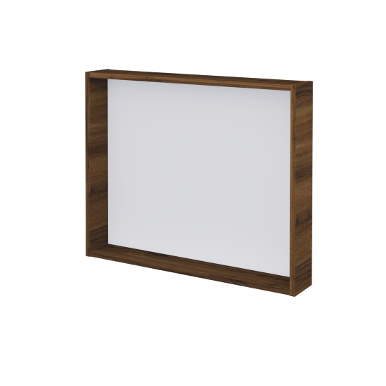 Zrkadlo THERA ZCO 80  - D27 Cognac