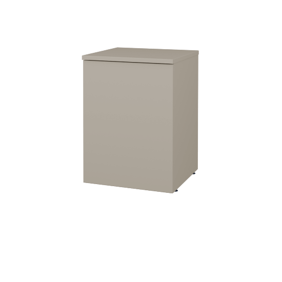 Nízka kúpeľňová skrinka FLOOR SND 40  - L04 Béžová vysoký lesk - L04 Béžová vysoký lesk - Levé - Nie