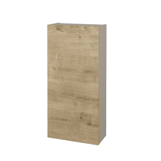 Horná skrinka FLOOR SYD 40  - L04 Béžová vysoký lesk - D09 Arlington - Levé - Nie