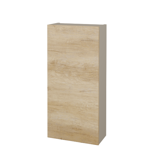 Horná skrinka FLOOR SYD 40  - L04 Béžová vysoký lesk - D15 Nebraska - Levé - Nie